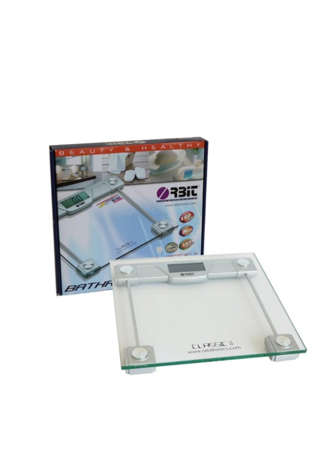 أوربت ميزان جسم رقمي زجاجي من أوربت، سعة 150 كجم - Image 2